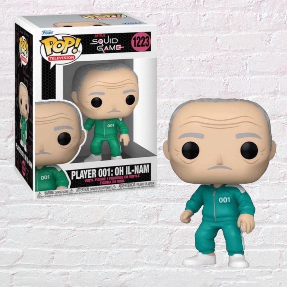 Funko POP! TV: Netflix Squid Game - Player 001: Oh Il-Nam #1223 BNIB